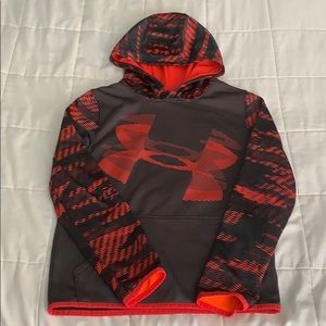 Boys size L Under Armour coldgear hoodie